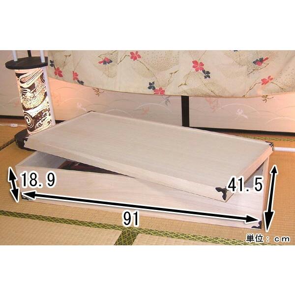 着物 収納ケース 桐衣装ケース 総桐 1段 衣裳ケース 桐衣装箱 桐箱 着物用 肥前桐民芸 国産品 レギュラー 桐たんす 桐箪笥 桐タンス 和家具 日本製 着物  爆買_3