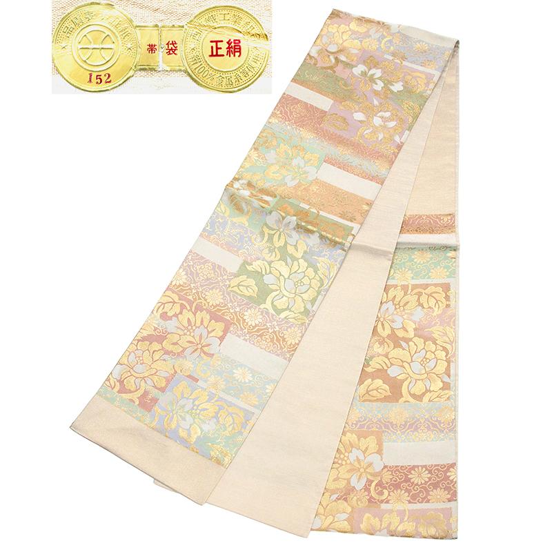 店舗改装・在庫一掃売り尽くし！【仕立無料】西陣工芸本金箔錦織礼装 