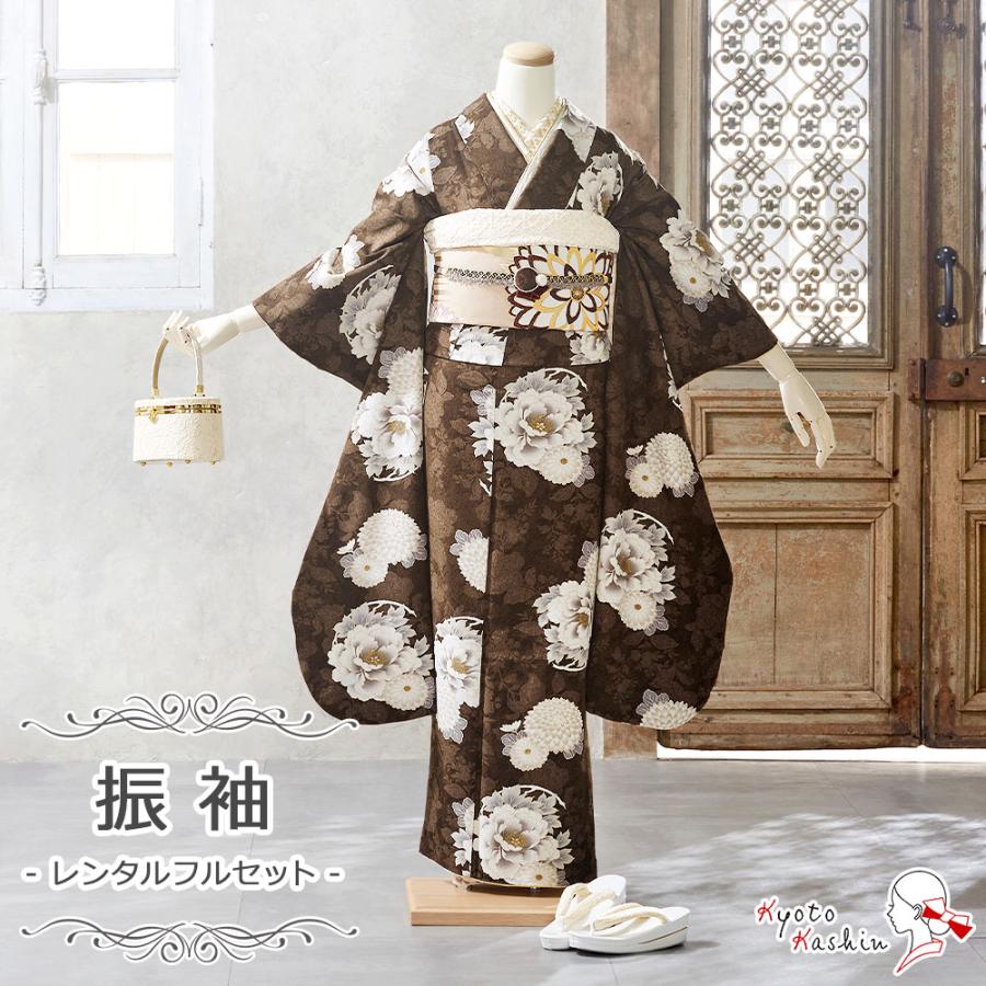 レンタル】九重 振袖 通常用 [2/1〜11/30 利用] レンタルフルセット