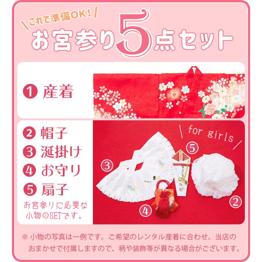 最適な価格 レンタル 産着 お宮参り セット 女の子 正絹 初着 御宮参り 祝い着 5点 フルセット Columbiatools Com