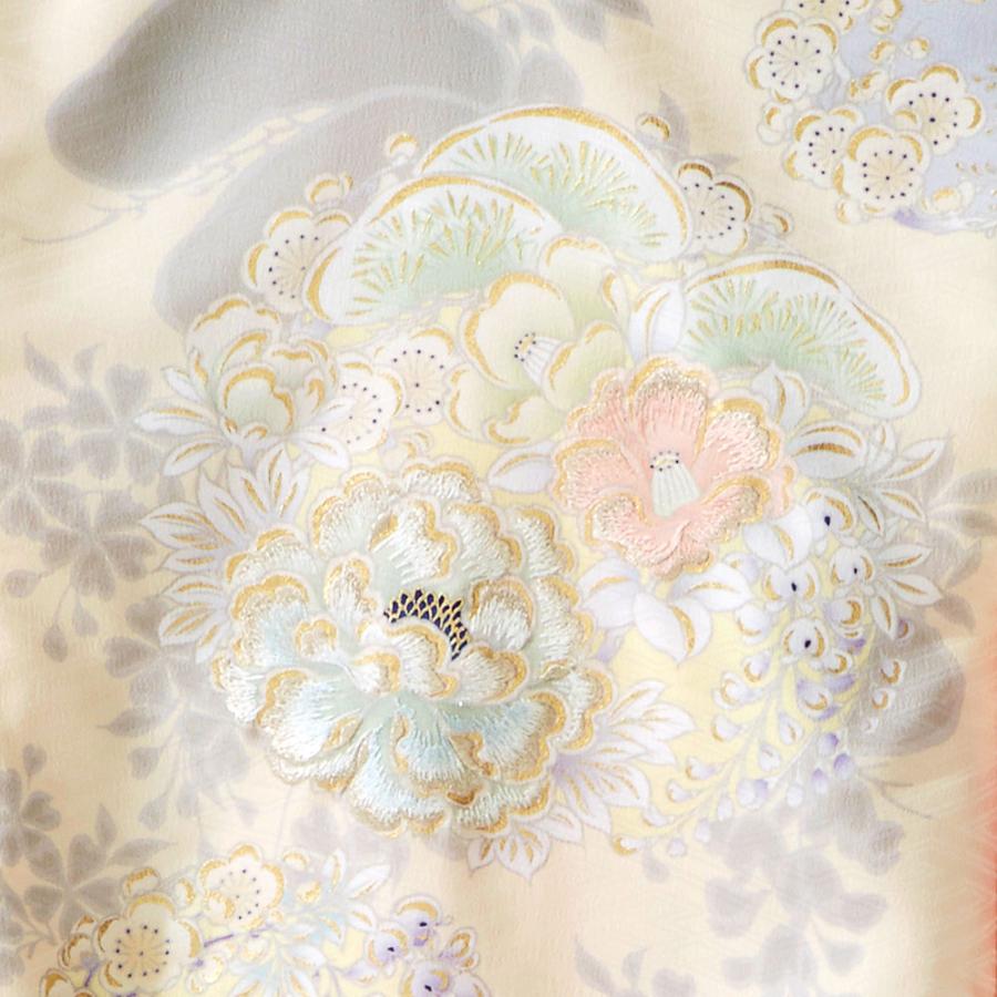 【レンタル】産着 お宮参り セット レンタル 女の子 初着 御宮参り 祝い着 5点 フルセット |  | 02