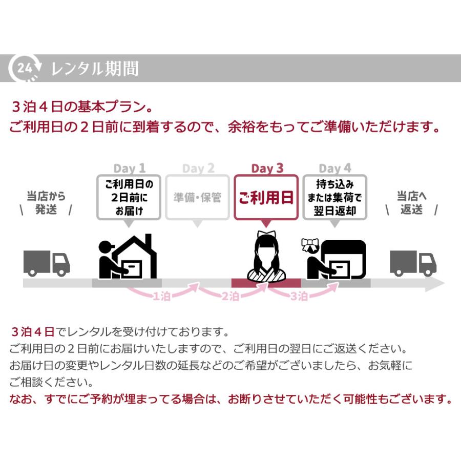 【レンタル】産着 お宮参り セット レンタル 女の子 初着 御宮参り 祝い着 5点 フルセット |  | 08