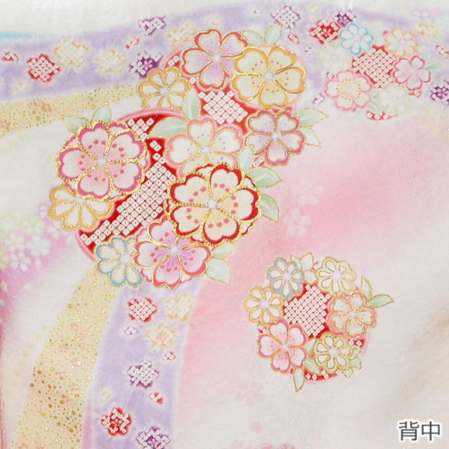★【レンタル】産着 お宮参り セット レンタル 女の子 正絹 初着 御宮参り 祝い着 5点 フルセット |  | 02