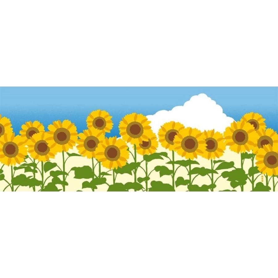 濱文様 絵てぬぐい 夏空とひまわり畑 約90 34cm 綿100 日本製 新品 Hama 京秀屋 通販 Yahoo ショッピング