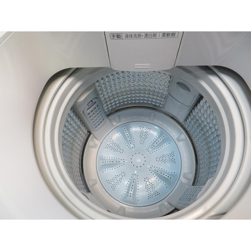 良品 AQUA 8.0kg 縦型 全自動洗濯機 Prette 2022年製 AQW-VA8N インバーター搭載 3Dパワフル洗浄 省水量 省エネ 大型 分解除菌清掃済 設置場所まで (IS03)｜kyoto-maido｜05