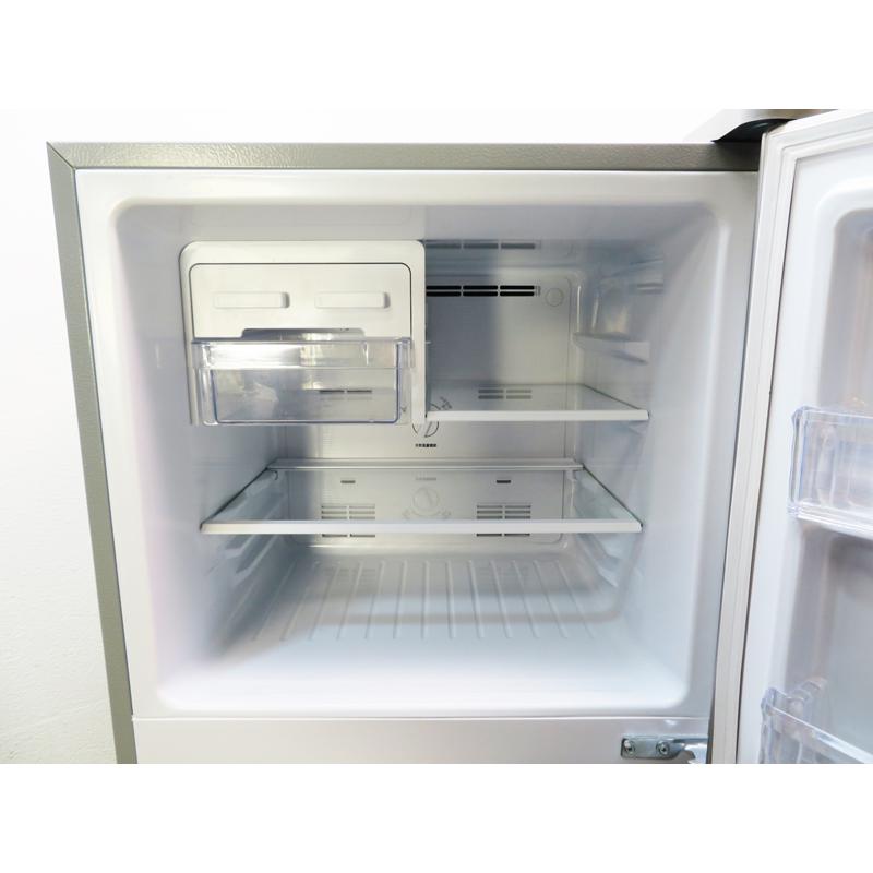 中古 新生活 Panasonic 248L 2ドア冷蔵庫 右開き 自動霜取り 上冷凍 NR-B251T-SS 2021年製 シルバー 除菌清掃済 一人暮らし 省スペース 設置場所まで (CL05)の画像