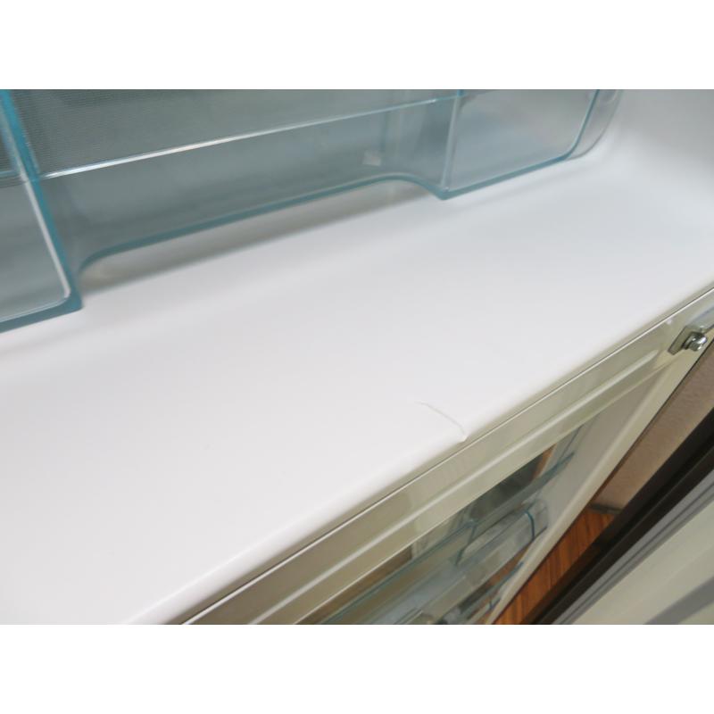 中古 一人暮らし IRIS OHYAMA 162L 2ドア冷凍冷蔵庫 2019年製 直冷式 右開き スリム KRSE-16A-BS ブラックシルバー 静音 新生活 除菌清掃済 設置場所まで (CL06)_5