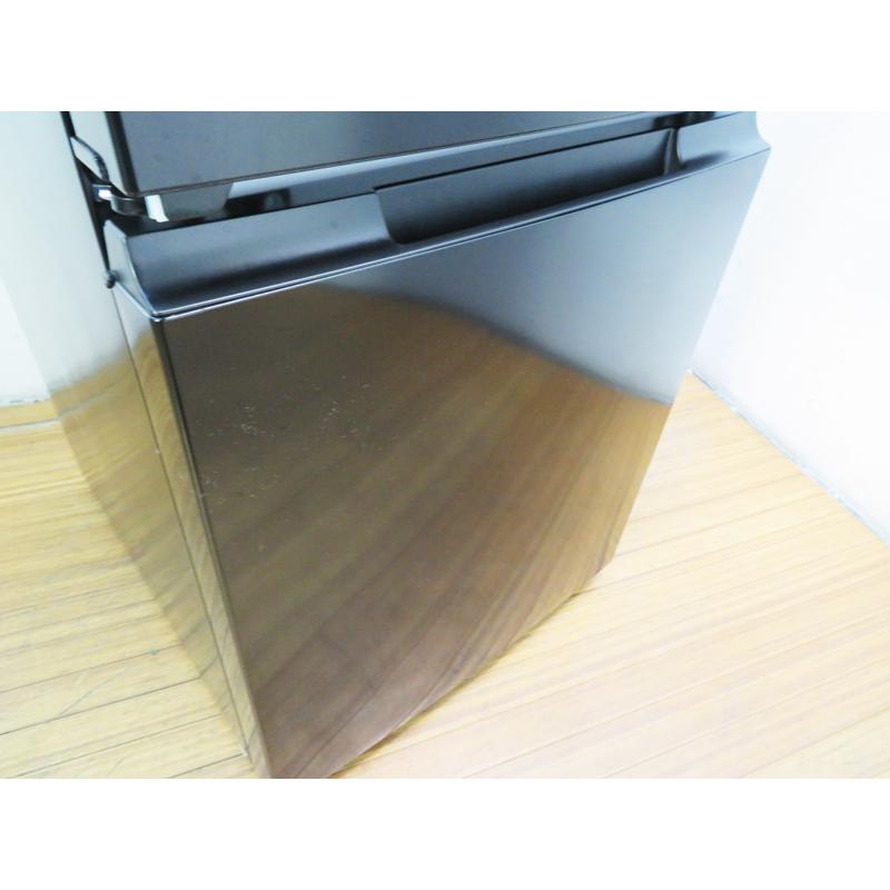 中古美品 一人暮らし 大き目 152L シャープ ファン式 2ドア冷蔵庫 2023年製 自動霜取 左右つけかえドア 静音設計 SJ-15E2-B 小型 除菌清掃済 設置場所まで(CL07)の画像