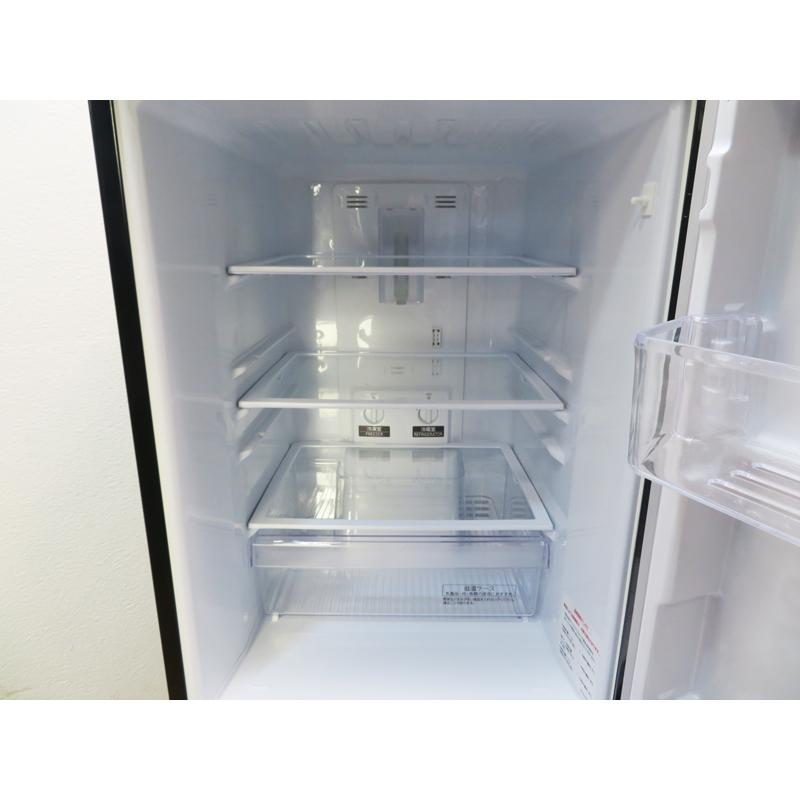 中古 一人暮らし用 146L ファン式 2ドア冷蔵庫 右開き 2018年製 