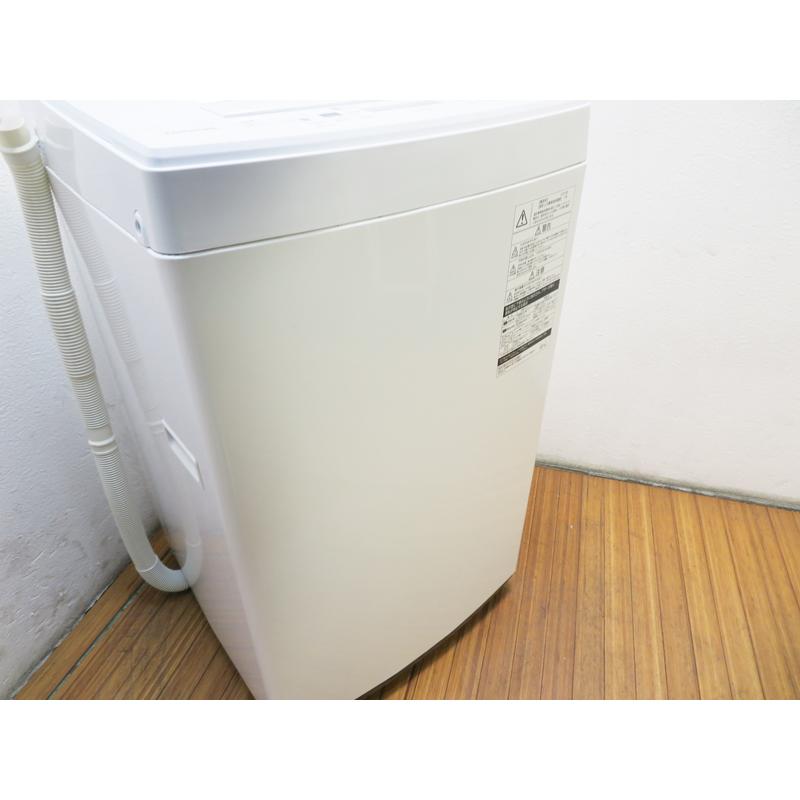 ☆TOSHIBA☆中古 一人暮らし 東芝 TOSHIBA 4.5kg 縦型 全自動洗濯機 2019