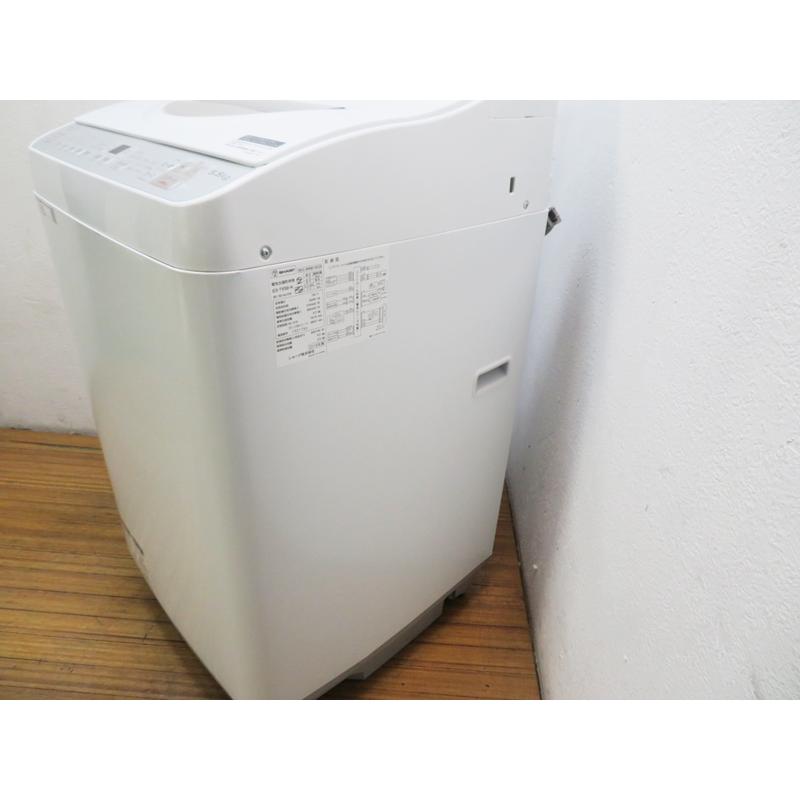 SHARP（シャープ） 中古 一人暮らし SHARP 5.5kg 縦型 洗濯乾燥機 乾燥 