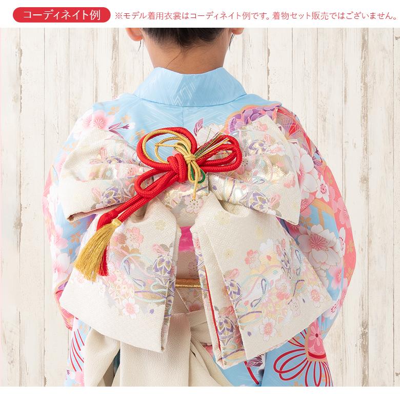 七五三 結び帯 7歳 7才 女の子 作り帯 祝い帯 付け帯 御祝帯 七五三 結び帯 7歳 7才 女の子 作り帯 祝い帯 付け帯 御祝帯