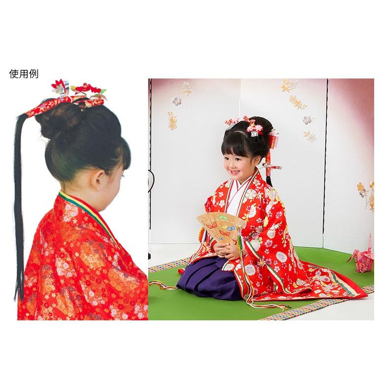 髪飾り つけ毛 尾長かざり お姫様 日本髪 : 京のみやび - 通販 - Yahoo