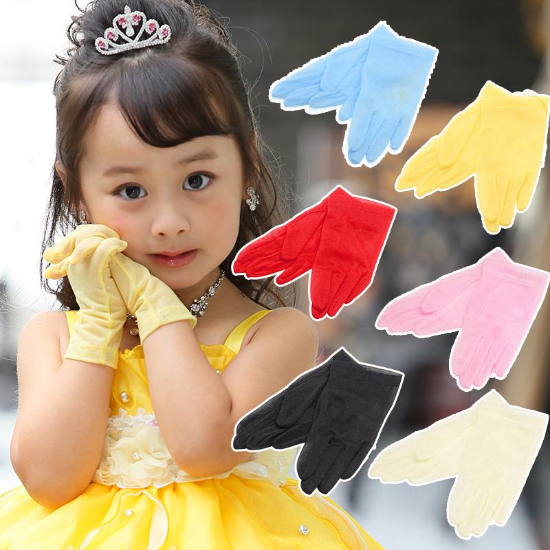 ドレスグローブ 女の子 スパークオーガン ショートグローブ : 京の