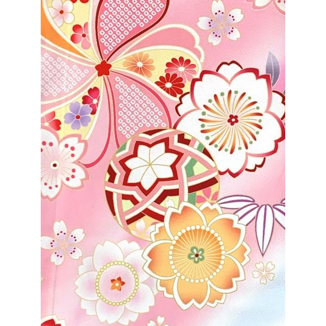 七五三 着物 7歳 女の子 日本製 金駒刺繍 幻想的な柄の四つ身の