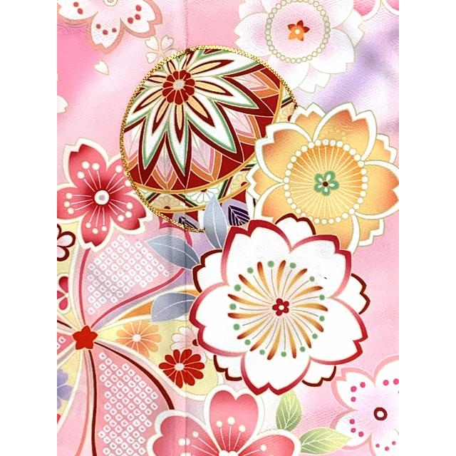 七五三 着物 7歳 女の子 日本製 金駒刺繍 幻想的な柄の四つ身の