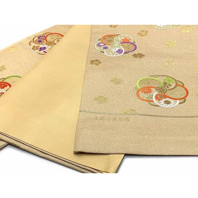 袋帯 子供 ジュニア用 単品 七五三 十三参りに 日本製 西陣織の袋帯 全