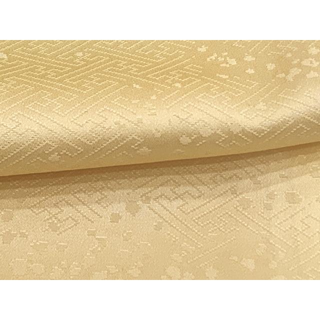 七五三 着物 7歳 絵羽柄 金駒刺繍 四つ身の子供着物 正絹「淡黄色、鼓」IYS959_7