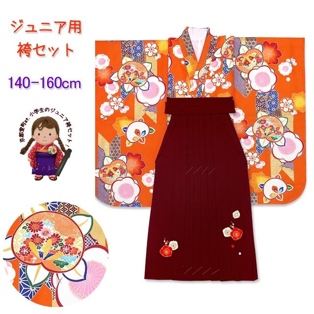 小学校の卒業式に 女の子 袴セット 和がままブランドのジュニア振袖 