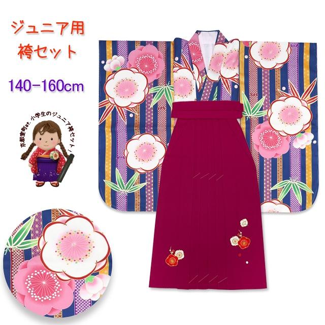 小学校の卒業式に 袴セット 和がままブランドのジュニア振袖 刺繍袴 3 