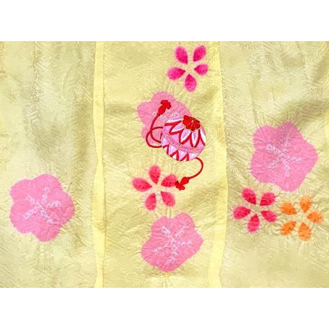 七五三 着物 3歳 フルセット 正絹 高級 本絞り 刺繍入り 女の子の被布