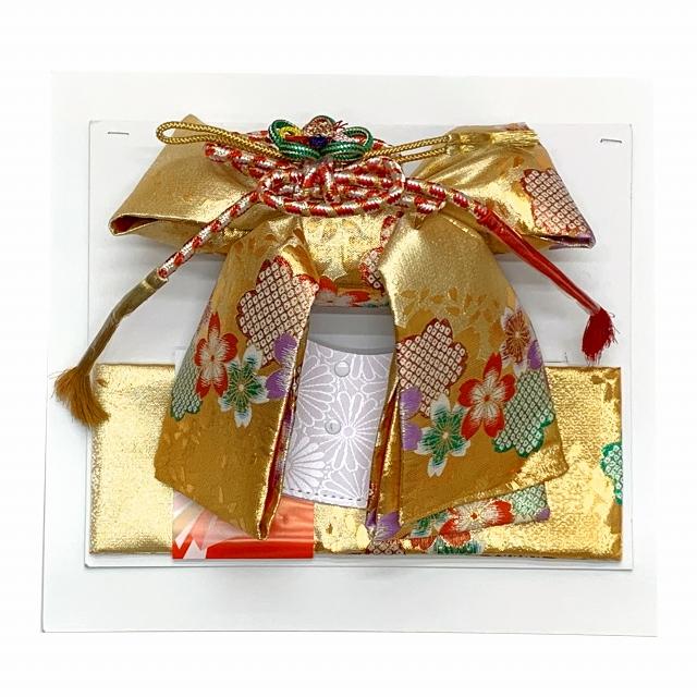 七五三 結び帯 箱せこペアセット 3歳 女の子用 作り帯 筥迫(はこせこ