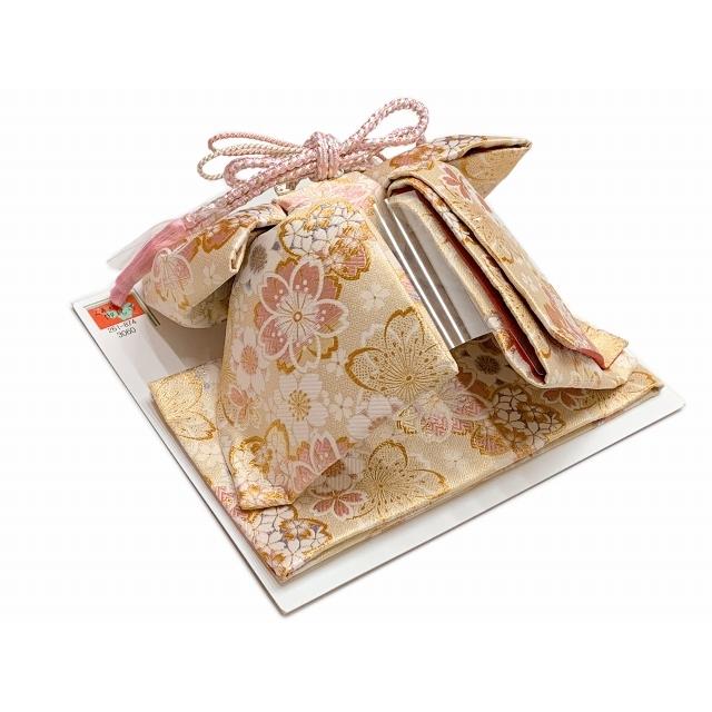 京都室町st. 七五三 結び帯 金襴生地の作り帯 7歳用(大寸)、5歳用(中寸