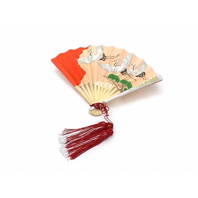 七五三 作り帯・箱せこ・帯締め・お扇子・総絞り帯揚げセット 7歳