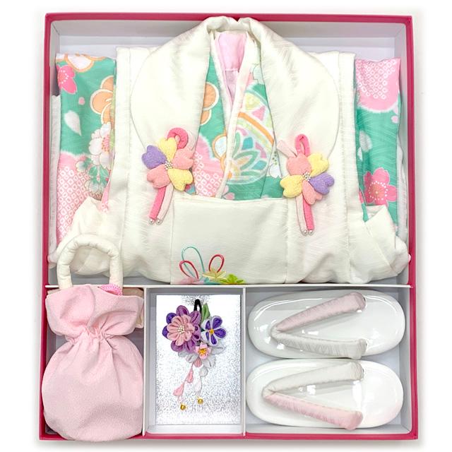 京都室町st. 【式部浪漫】 七五三 着物 3歳 女の子 被布コート