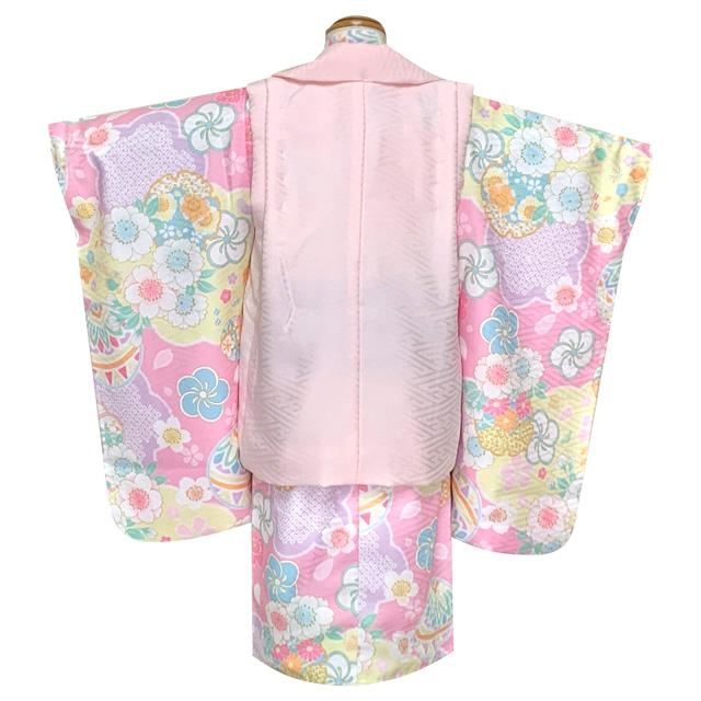 京都室町st. 【式部浪漫】 七五三 着物 3歳 女の子 被布コート