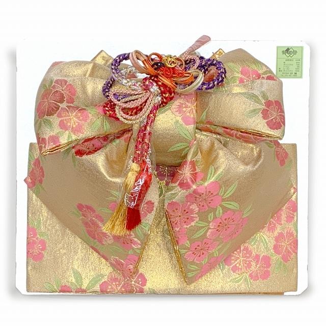 七五三 結び帯 箱せこセット 7歳 女の子 作り帯 筥迫(はこせこ) ペア