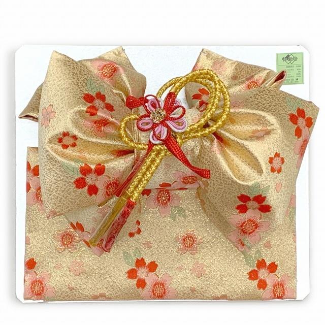 七五三 結び帯 箱せこセット 7歳 女の子 作り帯 筥迫(はこせこ) ペア