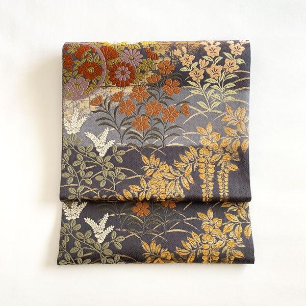 西陣袋帯 訪問着・付け下げ 未仕立て : nob-036 : 京都なないろ - 通販  