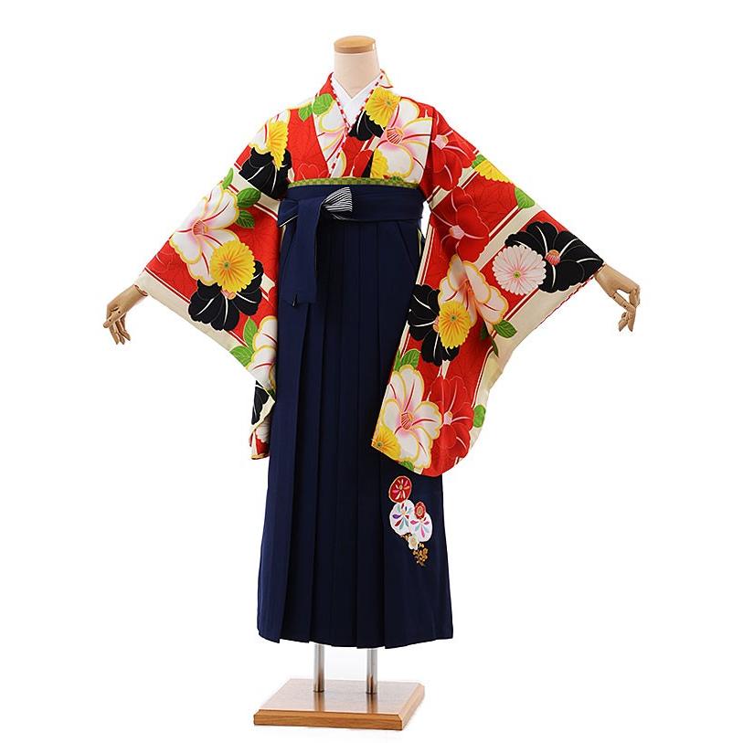 最新の激安 小学生卒業式袴レンタル 女の子 Z150 Japanstyle白赤椿 紺袴 楽天 Www Rljingenieriayconsultoria Com