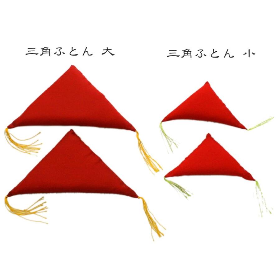 額受け用 三角ふとん 大 無地 額フトン 額用座布団(1組2個入 額受け用 三角ふとん 大 無地 額フトン 額用座布団(1組2個入