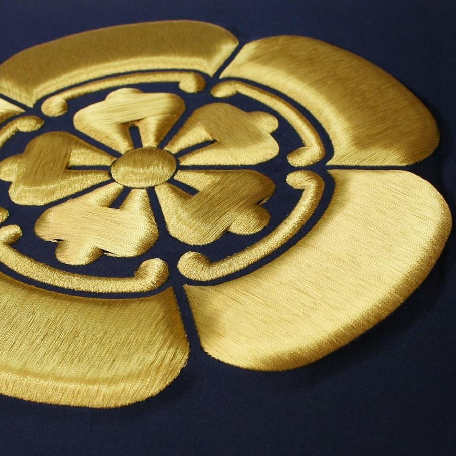 京縁起】 家紋刺繍額 - 錦- F6コース オーダーメイド 家紋額 本 京縁起】 家紋刺繍額 - 錦- F6コース オーダーメイド 家紋額 本