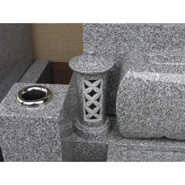 お墓用石製ローソク立て(ろうそく立て・蝋燭立て)(1本 お墓用石製ローソク立て(ろうそく立て・蝋燭立て)(1本
