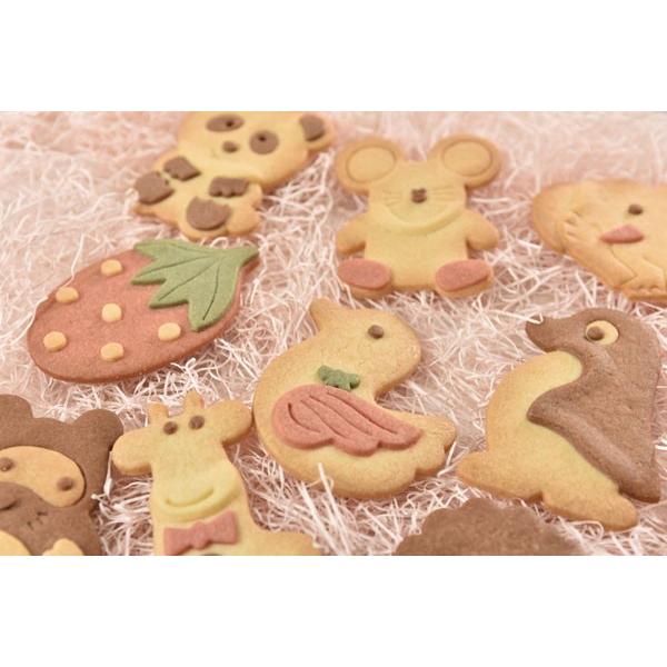 手のひらサイズ☆クッキー 動物 かわいい 100枚セット 大容量 ギフト プレゼント 