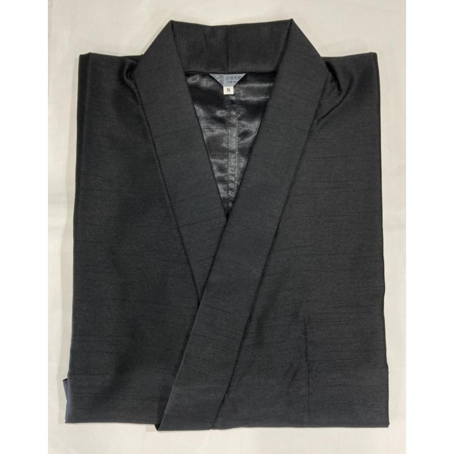 合用 ポリエステル紬 作務着　紺・黒・銀鼠 |  | 02