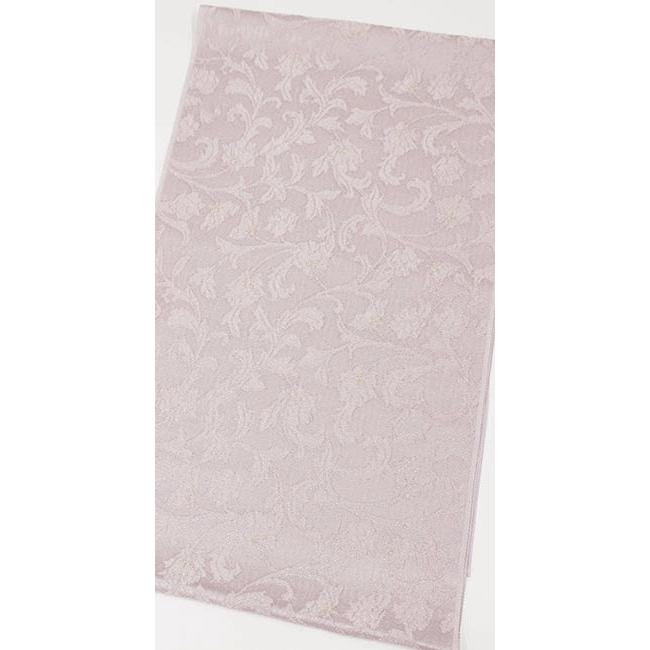 SOUBIEN 帯揚げ 日本の絹 白 ホワイト 紫色 パープル 梅 花 正絹 丹後