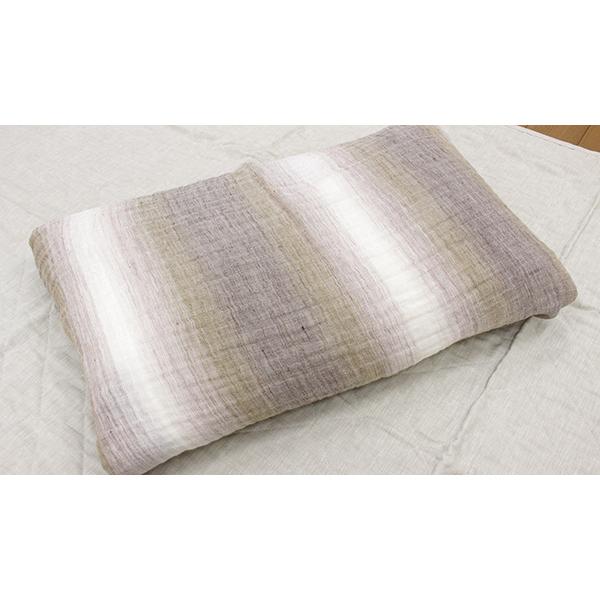 夏 ブランケット 洗える 麻 リネン 接触冷感 日本製 大判 95×150