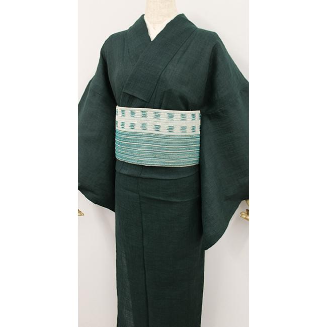 夏 着物 麻 近江ちぢみ プレタ 洗える 仕立て上がり Mサイズ 夏 着物 麻 近江ちぢみ プレタ 洗える 仕立て上がり Mサイズ