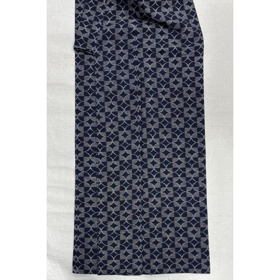 絣*り様 kimonoarisa◆単衣◆本場久留米絣◆本藍染厚手手織り木綿◆裄6 絣*り様 kimonoarisa◇単衣◇本場久留米絣◇本藍染厚手