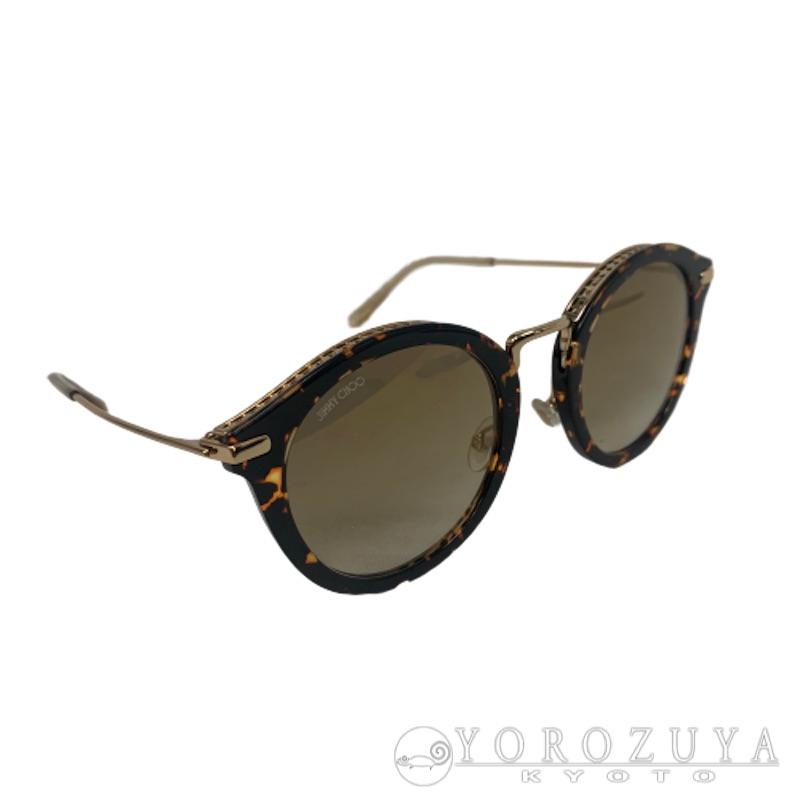 Jimmy Choo ジミーチュウ サングラス ブラウン Gp プラスチック べっ甲柄 ラウンドフレーム 中古 4013 京都よろず屋 Yahoo 店 通販 Yahoo ショッピング