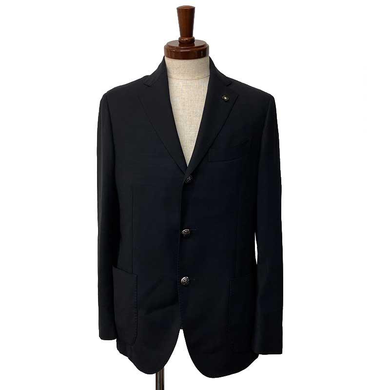 LARDINI ラルディーニ ジャケット ブラック ウール #48