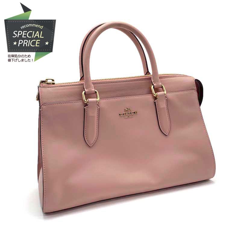 COACH コーチ 2WAYバッグ レザー ピンク セレーナゴメスコラボ 39290