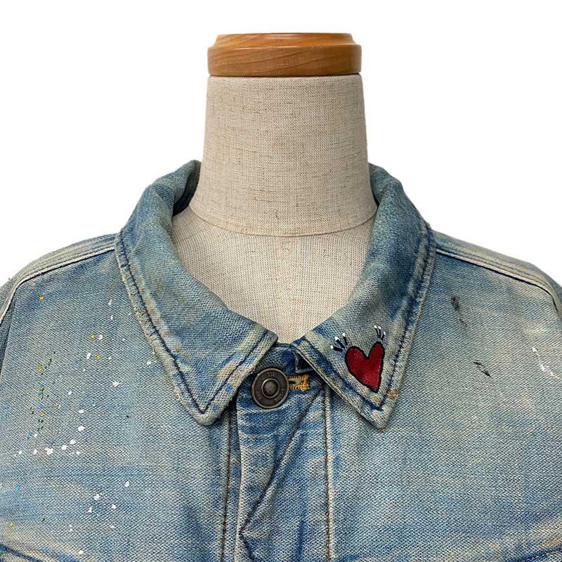 G-Star RAW ジースターロウ デニムジャケット コットン ブルー G-Star RAW ジースターロウ デニムジャケット コットン ブルー