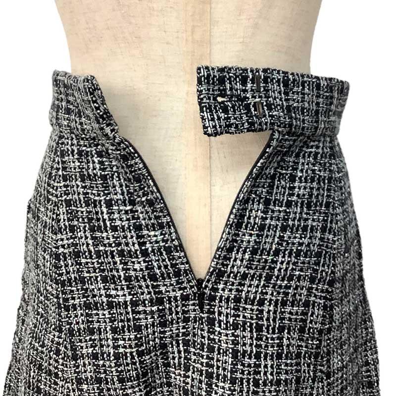 CHANEL シャネル スカート ツイード コットン アセテート