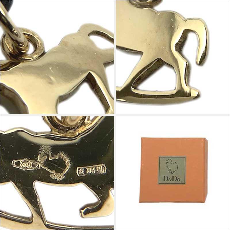 POMELLATO DODO ポメラート ドド 木馬 コードネックレス 750 K18 POMELLATO DODO ポメラート ドド 木馬 コードネックレス 750 K18