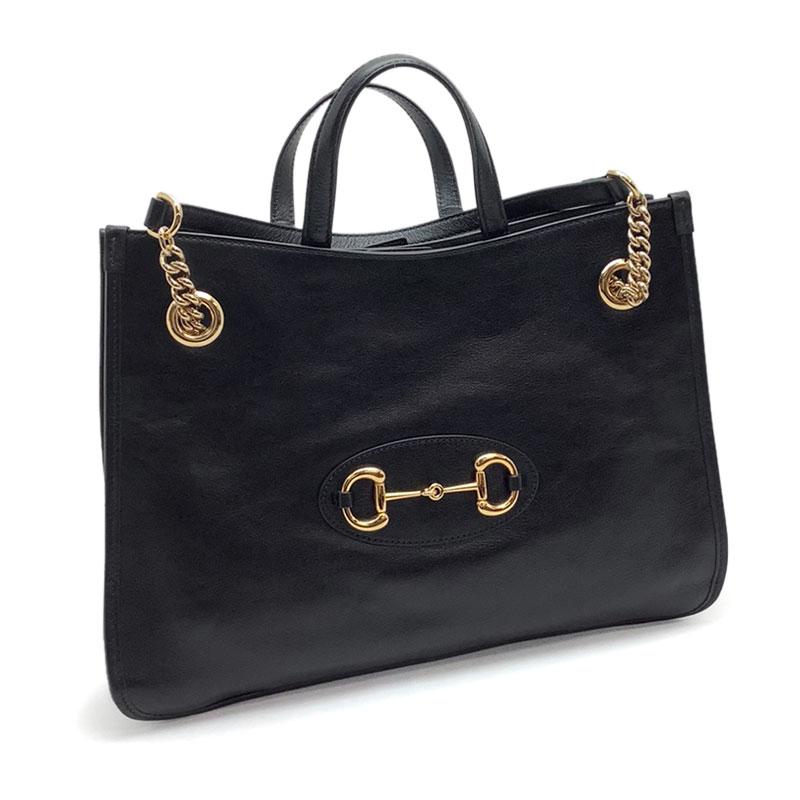 GUCCI グッチ ホースビット1955 2WAYトートバッグ ミディアム レザー